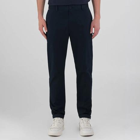 Navy Damian Twill Trousers