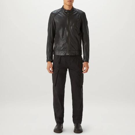 Black V Racer Jacket