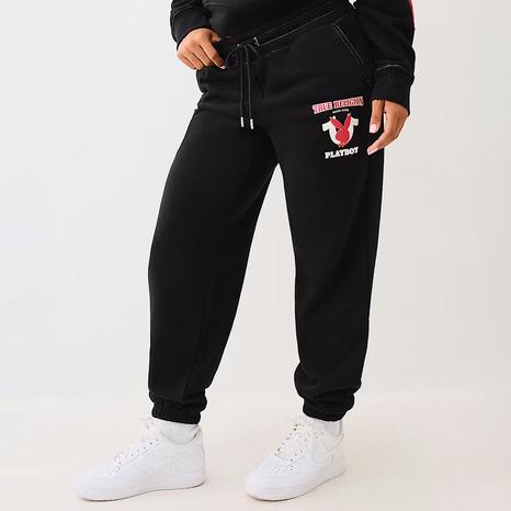 Black Logo Boyfriend Joggers