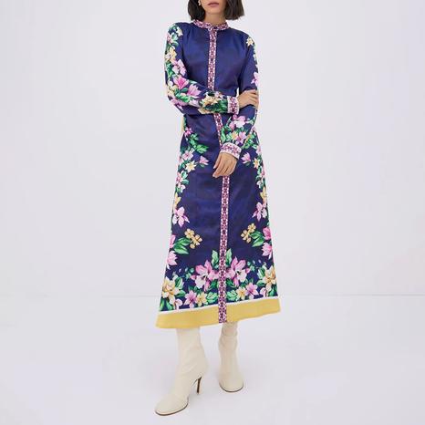 Kiara Navy Dress
