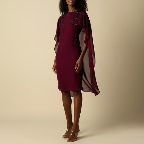 Burgundy Bella Dress