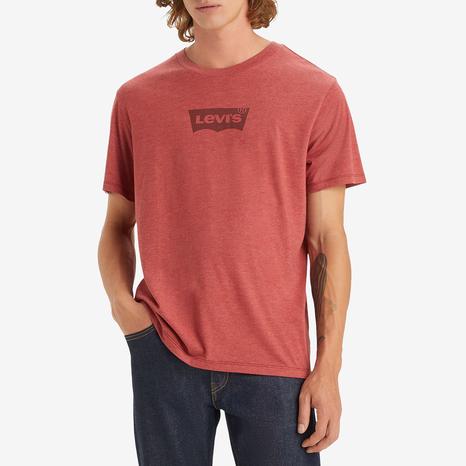 Red Graphic Crew Neck T-Shirt
