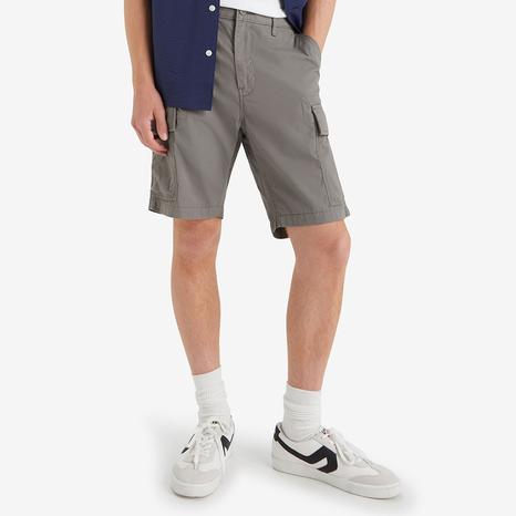 Grey Carrier Cargo Shorts
