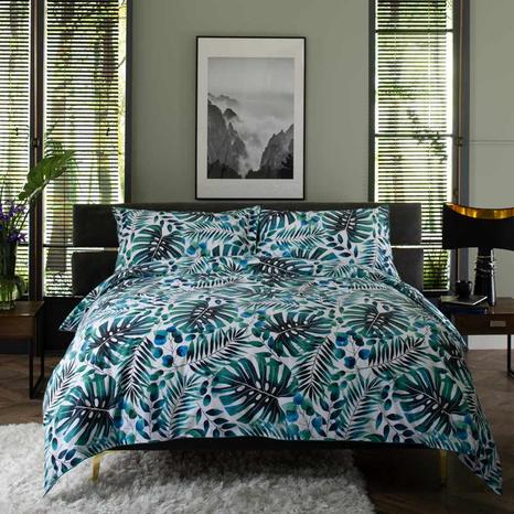 Brazil Digital Print 100% Cotton Duvet Cover Set-Single