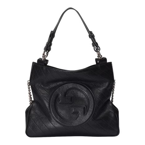 Black Gucci Blondie Leather Small Tote