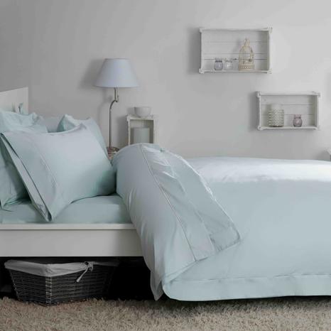 Belledorm Egyptian Cotton 400 Thread Count Oxford Duvet Cover,Superking Duck Egg