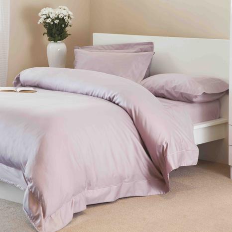 Belledorm Egyptian Cotton 400 Thread Count Oxford Duvet Cover,Kingsize Mulberry