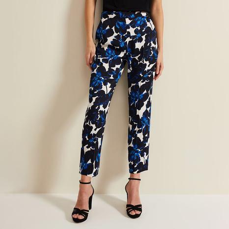 Blue Caddie Floral Suit Trouser