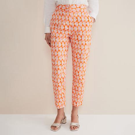 Pink/ Orange Elysia Cigarette Trouser