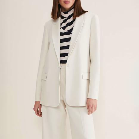 White Celyn Single Breasted Blazer