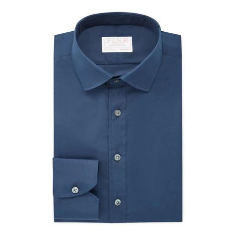 Thomas Pink Tailored Fit Solid Plain Shirt - Premium Formal Wear