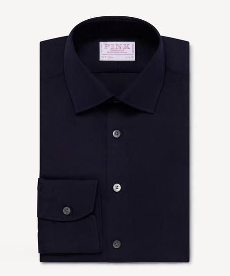 Thomas Pink Ramses Slim Fit Cotton Poplin Formal Shirt - Stylish Workwear Essential