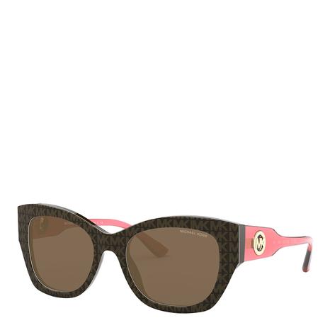 Dark Brown Jaqaurd Palermo Sunglasses 53mm