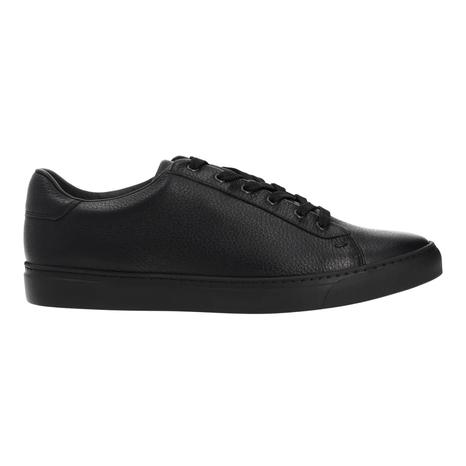 Harrys Of London Thomas Deerskin Black Trainers - Luxury Comfort Footwear