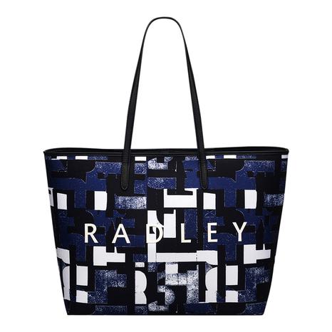 Evenfall Southwell Gardens-Abstract Geo Large Open Top Tote 
