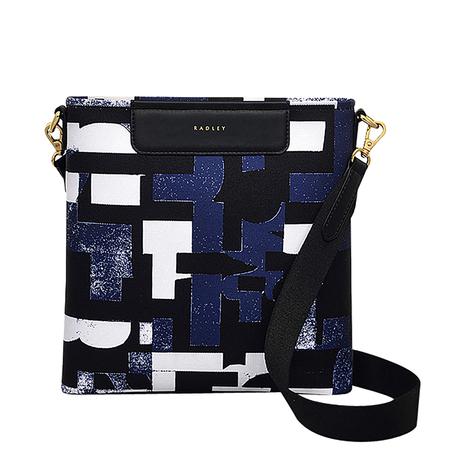 Evenfall Southwell Gardens-Abstract Geo Small Ziptop Crossbody 