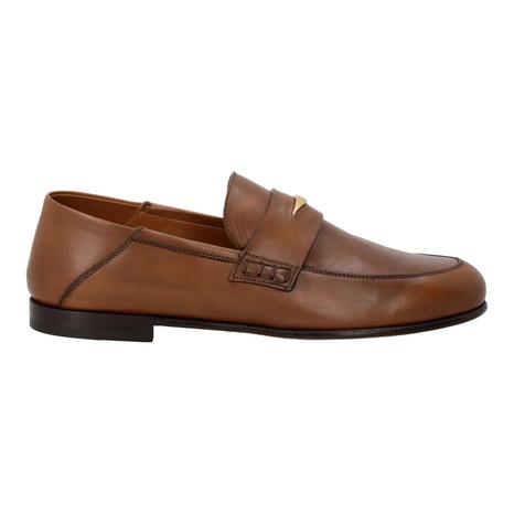 Luxury Lady Edward Moccasin Shoes by Harry's of London in Cigar Brown