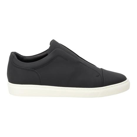HARRY'S OF LONDON Arianne Low Top Trainers in Black and Alabaster