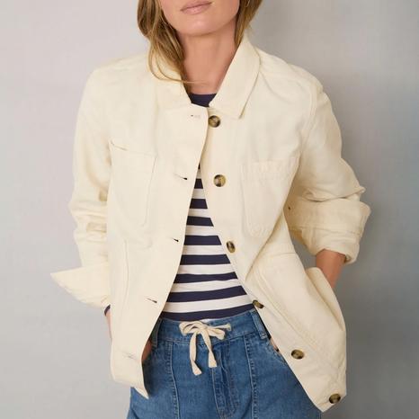 Ecru Beau Shirt Jacket