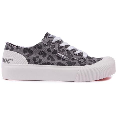 Rocket Dog Jazzin Leopard Trainers