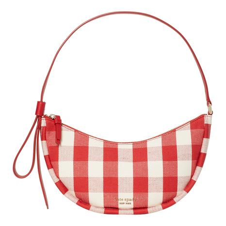 Red Gingham Small Shoulder Bag
