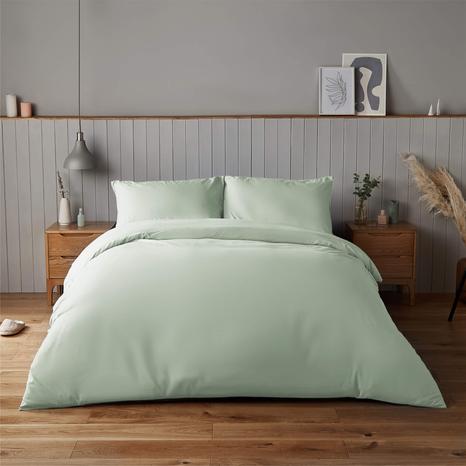 Silentnight Supersoft Sage Duvet Set - Double