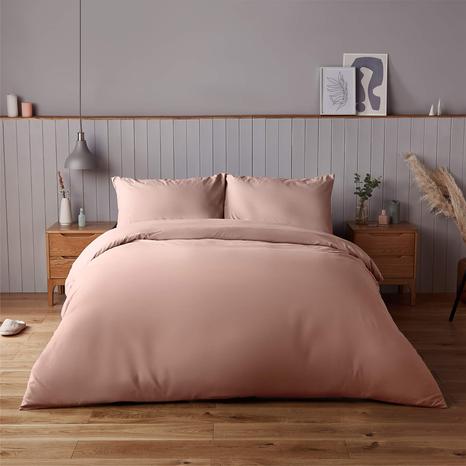 Silentnight Supersoft Blush Duvet Set - Double