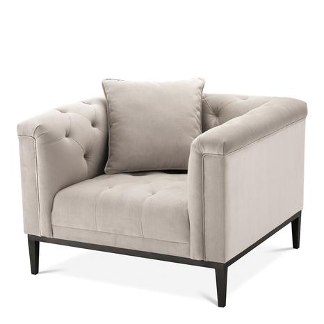 Cesare Chair, Pebble Grey