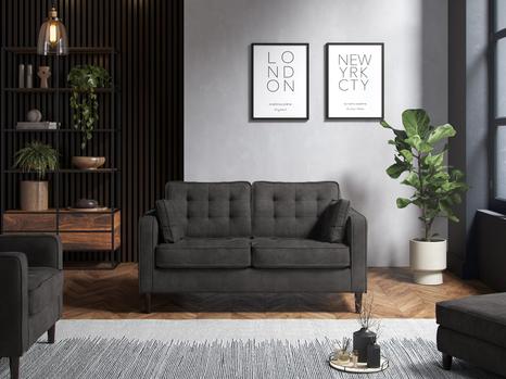 Arlo 2 Seater Sofa Enjoy Graphite