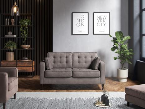 Arlo 2 Seater Sofa Enjoy Pewter