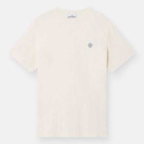 Ivory Logo Organic Cotton T-shirt