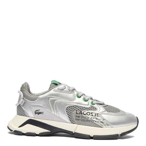 Men's Silver L003 Neo Leather Trainers