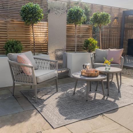 Monaco Lounge Set - Cool Linen