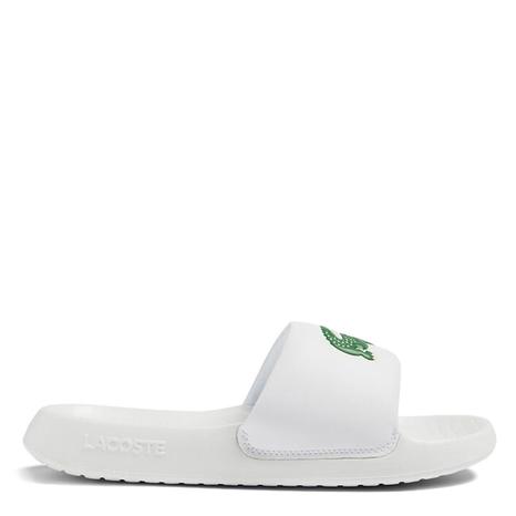 Women Slides & Sandals WHT/GRN