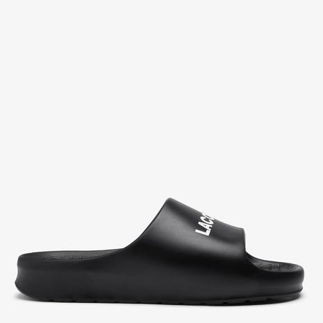 Women Slides & Sandals WHITE/BLACK-RED CURRANT