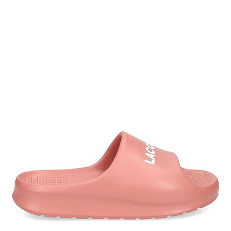 Women Slides & Sandals PNK/WHT