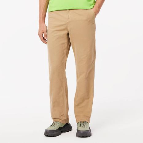 Beige Relaxed Chino Trousers 