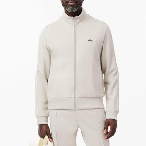 Ecru Zip Through Sweat