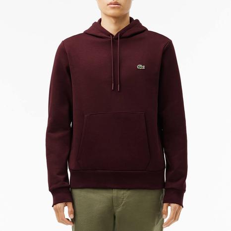 Burgundy Drawstring Hoodie