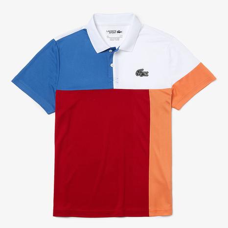 Multi Colourblock Polo Shirt