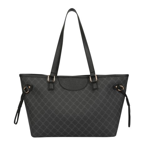 Black and Grey Tote Bag