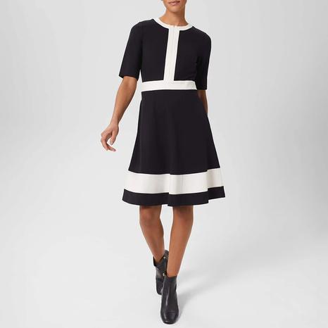 Navy Christine Ponte Dress