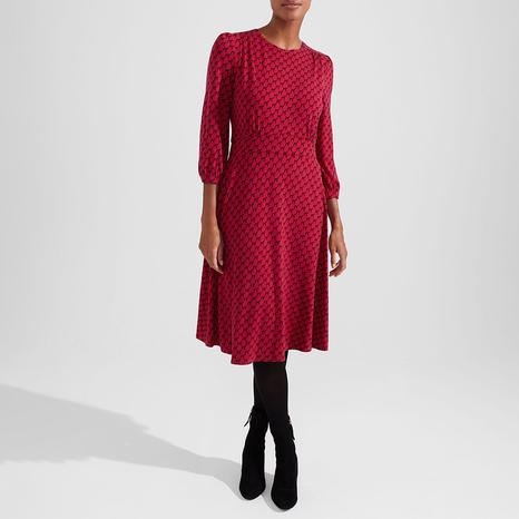 Red Indi Jersey Dress