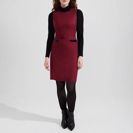 Pink Diane Wool Dress