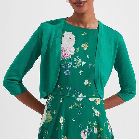 Green Carrie Knit Bolero
