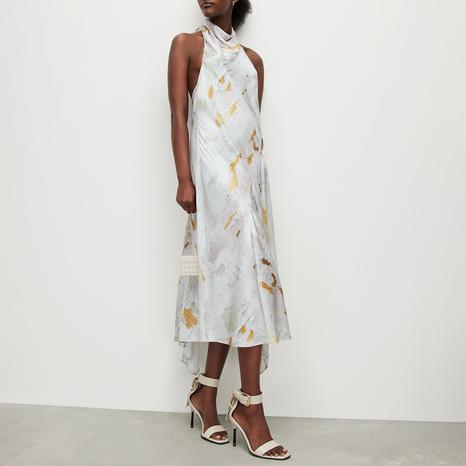 White Arieta Paola Silk Blend Dress
