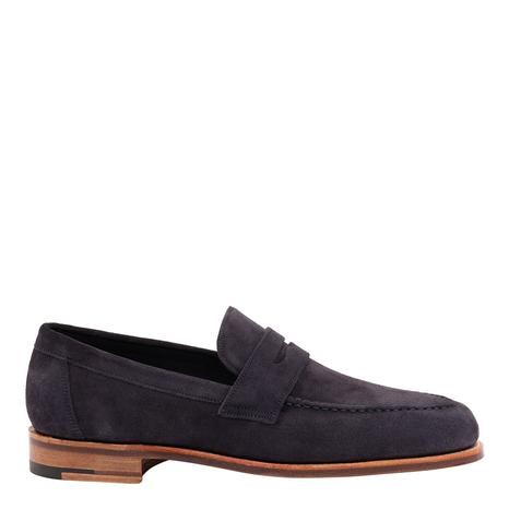 Navy Suede Jevington Loafer