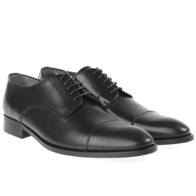 Georges Rech Black Leather Sitoux Formal Shoes