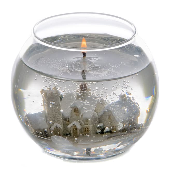 Stoneglow Candles Seasonal Colletion Snowscene Fishbowl