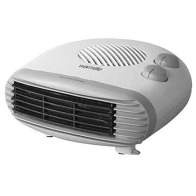 Warmlite White Flat Fan Heater 2000W